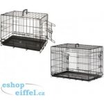 Karlie-Flamingo Drátěná klec černá dva vchody 120 x 76 x 82 cm – Zboží Mobilmania