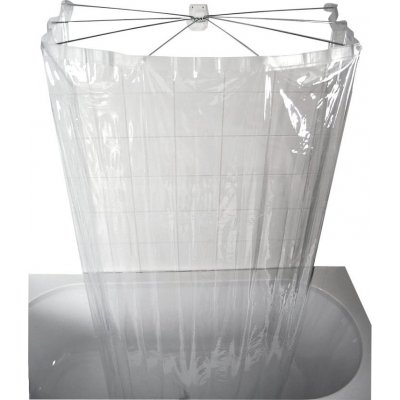 RIDDER OMBRELLA skládací sprchová kabina, 100x70cm, průhledná 58200 – Hledejceny.cz