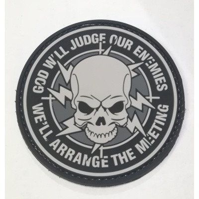 ARMED PATCHES PVC nášivka God will judge our enemies – Zboží Dáma