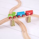 Bigjigs Rail Mostní pilíře 6 ks – Zboží Dáma