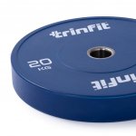TRINFIT Olympijský kotouč Bumper Plate Training 20 kg 50 mm – Zboží Mobilmania