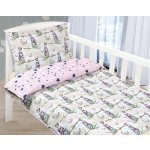 Bellatex Dětské povlečení bavlna Agáta Modrá 90 x 135 cm 45 x 60 cm – Zboží Dáma