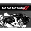 Plakát Plechová cedule Dodge Black Speed 32 cm x 40 cm