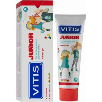 Vitis Junior dětský zubní gel 75 ml