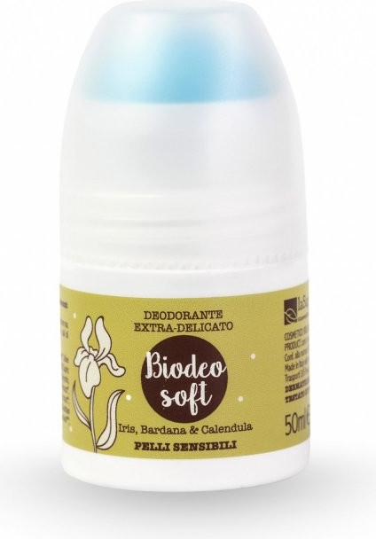 laSaponaria Bio deo Soft roll-on kosatec, lopuch, měsíček 50 ml