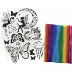 Kidea Lepicí šablony Metallic Art Magic – Hledejceny.cz