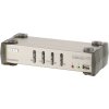 KVM přepínače Aten CS-1734B-A7-G 4-Port USB 2.0 KVMP Switch OSD, 4x USB Cables, 2-port Hub, Audio