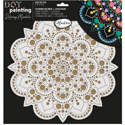 Aladine Sada na tečkování 30 cm Mandala 1 – Zboží Dáma