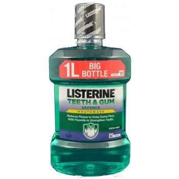 Listerine Teeth & Gum Defence ústní voda 1000 ml