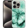 Pouzdro a kryt na mobilní telefon Apple mmCase gelové iPhone 15 Pro - zelený motýl