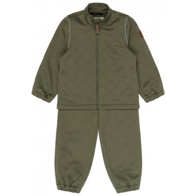 Mikk-Line Dětský termo set bunda a kalhoty Warm zelená Dusty Olive – Hledejceny.cz
