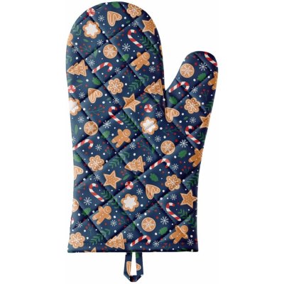 Avax kuchyňská chňapka vánoční QK-202 perníčky na tmavě modré 28 x 18 cm – Zboží Dáma Avax kuchyňská chňapka vánoční QK-202 perníčky na tmavě modré 28 x 18 cm – Zboží Dáma