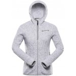 Alpine Pro pánský hřejivý svetr na zip ZEG 2 bílá – Sleviste.cz