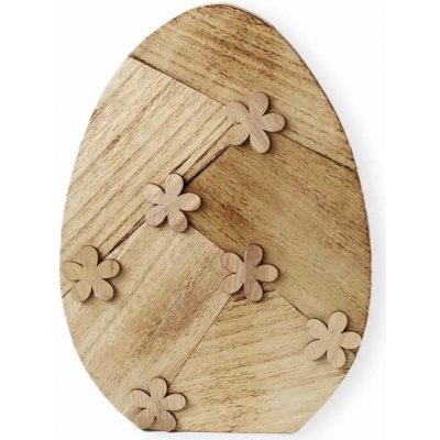 Lepaso Vajíčko dřevo 27cm natural – Hledejceny.cz
