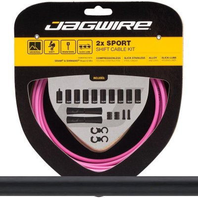 Jagwire UCK302 2x Sport Shift Kit, černá – Zboží Dáma