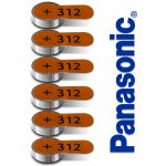 Panasonic baterie do naslouchadel 6ks PR312(41)/6LB – Zbozi.Blesk.cz