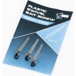 Kevin Nash Plastový držák nástrahy s mikroobratlíkem Plastic Swivel Bait Screw 21mm 10ks – Hledejceny.cz