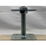 HPM TEC Patka pilíře 110x110 - 200 mm, 2x matice – Hledejceny.cz