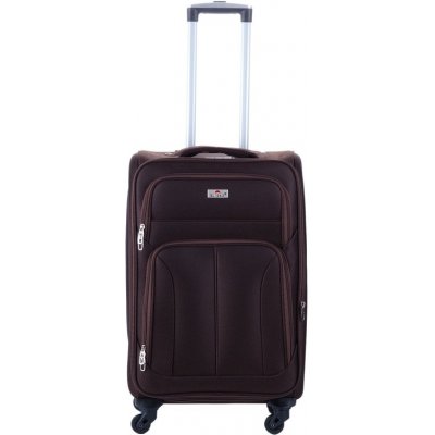 Lorenbag Laurent L S6127 kufr na kolečkách hnědá tmavá 80l – Zboží Dáma