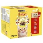 Friskies cat hovězí kuře.kachna jehně kachna ve šťávě 24 x 85 g – Hledejceny.cz