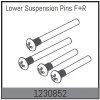 Modelářské nářadí Absima 1230852 Lower Suspension Pin Set f/r