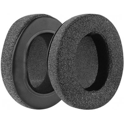 eses náušníky pro sluchátka Audio Technica ATHM50 M50X M50XBT M50RD PRO500mk2 ANC9 AD700X A500S M10 M20X M30X M40X Tmavě šedé textilní – Sleviste.cz