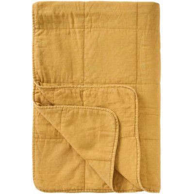 Ib Laursen Prošívaný Vintage Harvest Yellow žlutá 130 x 180 cm – Zboží Dáma