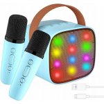 REPRODUKTOR DUÁLNÍ MIKROFON BLUETOOTH 5.0 KARAOKE SET – Zboží Dáma