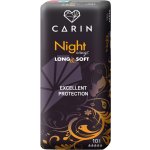 Carin Night Wings Long & Soft hygienické vložky s křidélky 10 ks