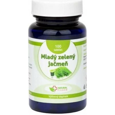 Natural Pharm Mladý zelený ječmen 100 tablet – Hledejceny.cz