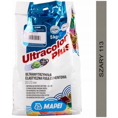 Mapei Ultracolor Plus 5 kg šedá – Hledejceny.cz