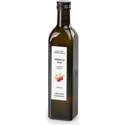 Ocet jablečný nefiltrovaný, 500 ml – Zboží Dáma