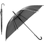 APT deštník holový průhledný černý – Zboží Mobilmania
