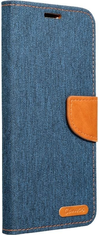 Pouzdro Canvas Book Xiaomi Redmi Note 11 / 11S modré