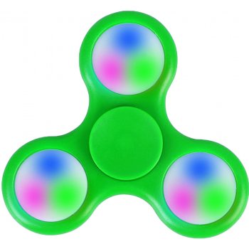 Fidget spinner Svítící ZELENÝ