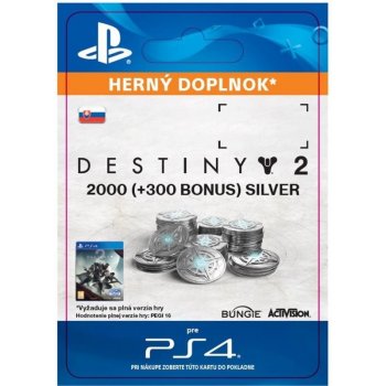 Destiny 2 - 2000 (+300 Bonus) Silver