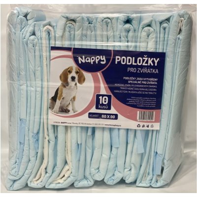 Nappy podložky pro zvířátka 60x90 cm 10 ks – Zboží Dáma