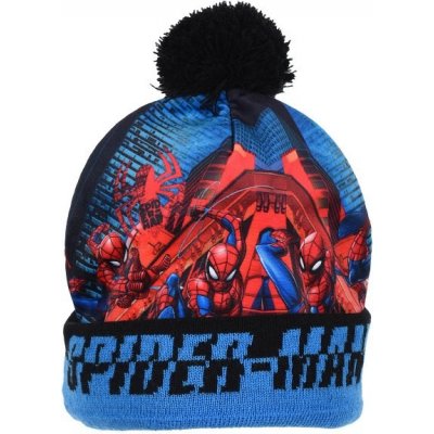 Sun City čepice Spiderman modrá – Zboží Mobilmania