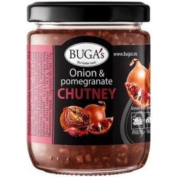 BUGA´s Čatní z cibule a granátového jablka sklo 170 g