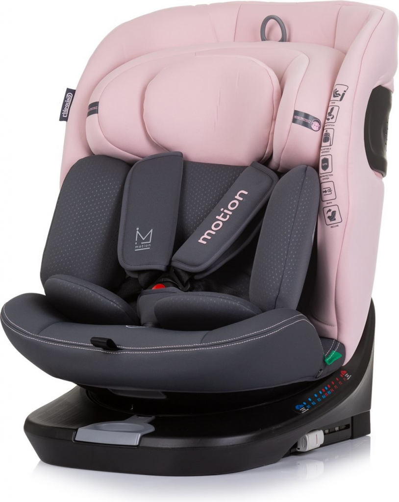 Chipolino Motion i-Size Isofix 360 2024 Flamingo