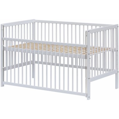 Scarlett DOMINIK borovice stahovací bočnice bílá 140 x 70 cm – Zboží Mobilmania