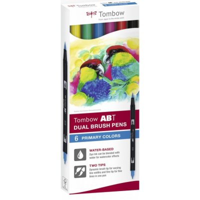 Tombow T Primary colours 6 ks ABT-6C-1