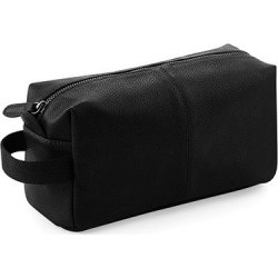 Quadra Elegantní koženková hygienická taška NuHide s podšívkou černá 26 x 13 x 11 cm