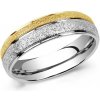 Prsteny SILVEGO Snubní ocelový prsten Flers RRC0365
