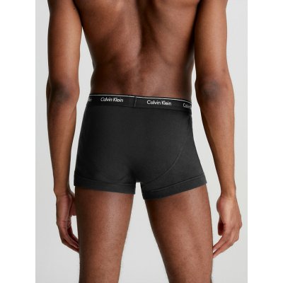 Calvin Klein pánské trenky 3 Pack Trunks Cotton Classics 000NB1893AMP1 černá/bílá/šedá