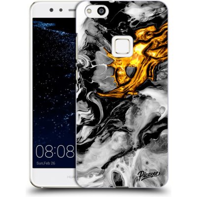 Pouzdro Picasee silikonové Huawei P10 Lite - Black Gold 2 čiré – Zbozi.Blesk.cz