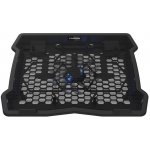 CANYON Chladící podstavec NS02 pro notebook 10-15.6", LED podsvícení, 1x ventilátor, 340x265x30mm CNE-HNS02 – Hledejceny.cz