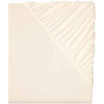 Livarno Home Žerzejové napínací prostěradlo béžové 90-100x200 – Sleviste.cz