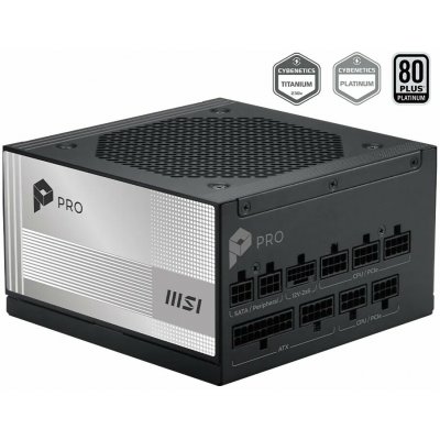 MSI PRO A850PL PCIE5 850W 306-7ZPLY11-HD8 – Hledejceny.cz