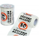 Toaletní papír Všechno nejlepší 30 – Sleviste.cz